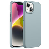 JETech Silicone Case for iPhone 14 Plus 6.7-Inch, Silky-Soft Touch Full-Body Protective Phone Case, Shockproof Cover with Microfiber Lining (Succulent)